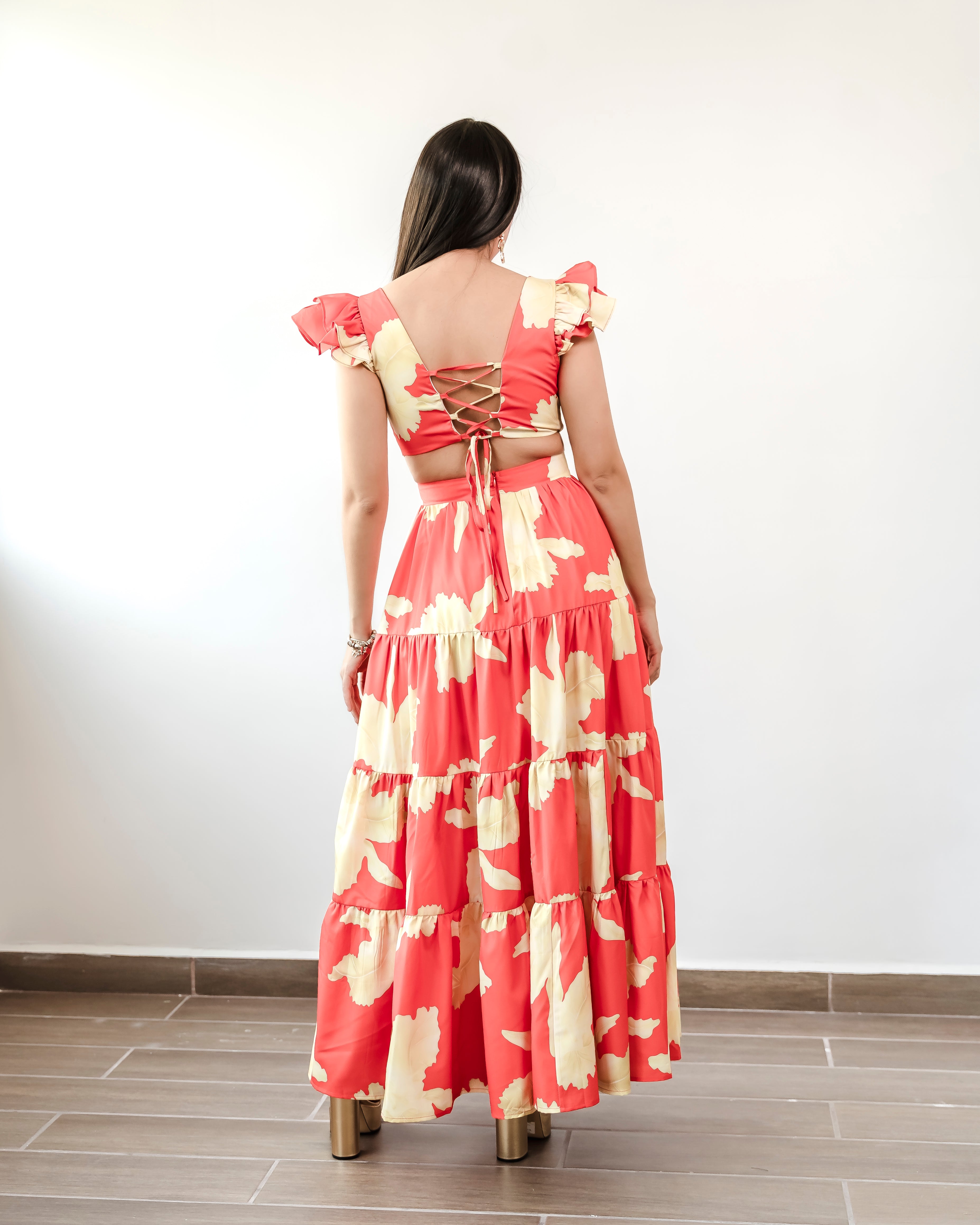 Vestido tangerine