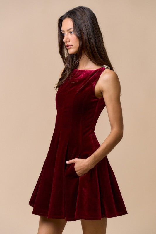Vestido velvet