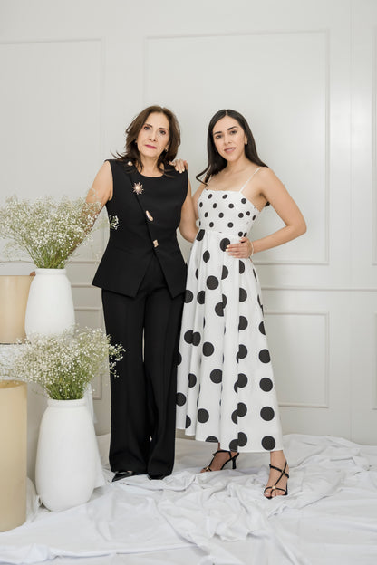 Vestido Lunares