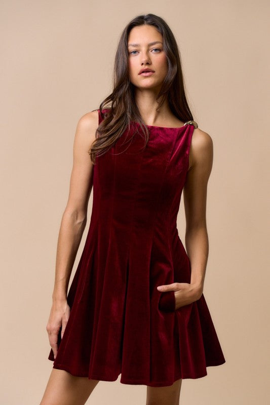 Vestido velvet
