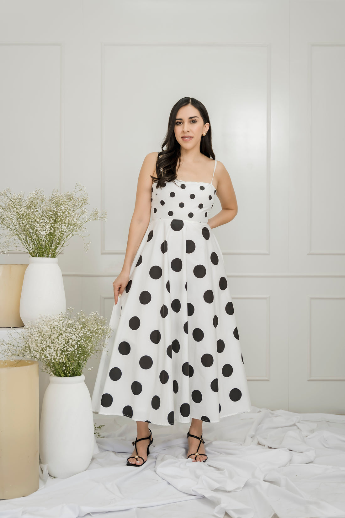 Vestido Lunares