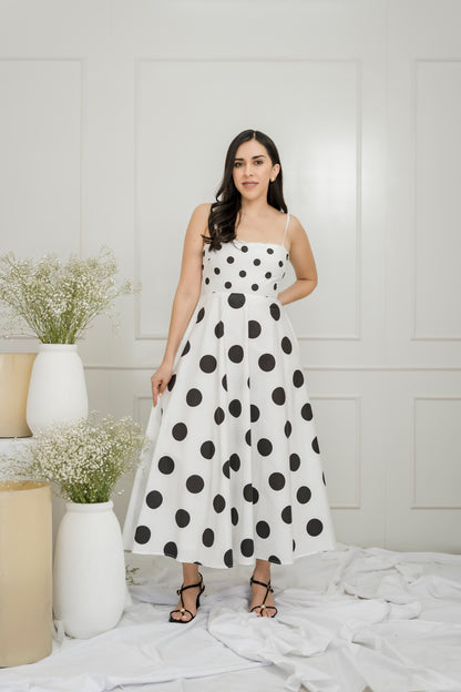 Vestido Lunares