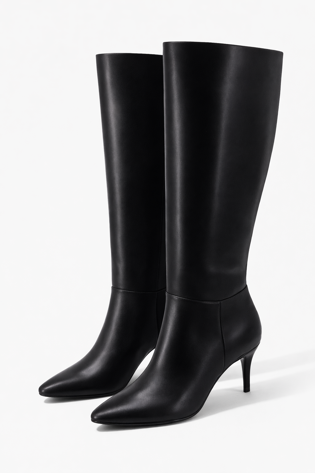 Bota de punta tubo alto