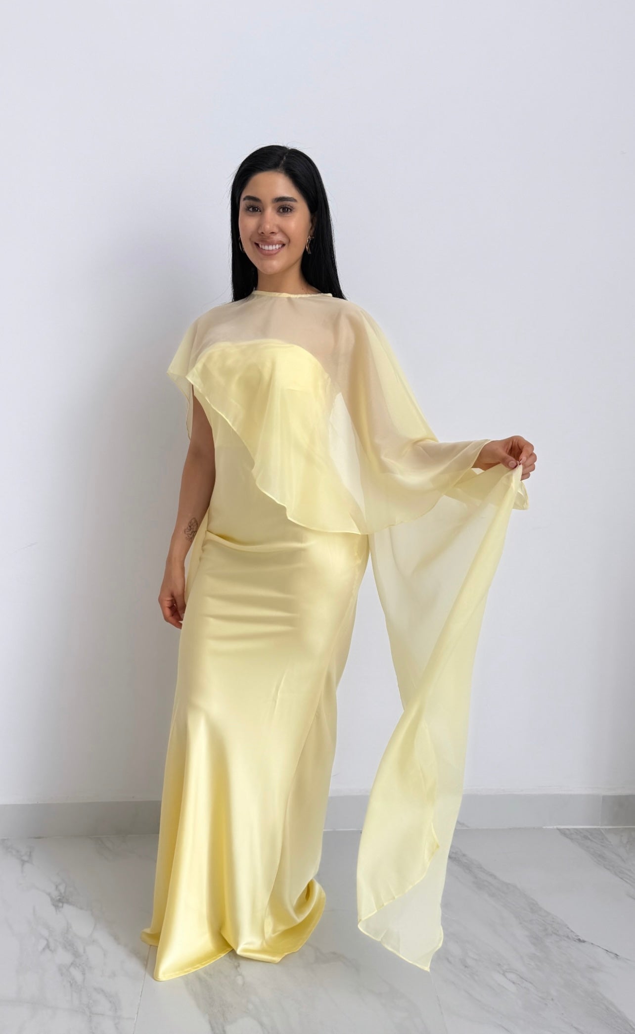Vestido Capa