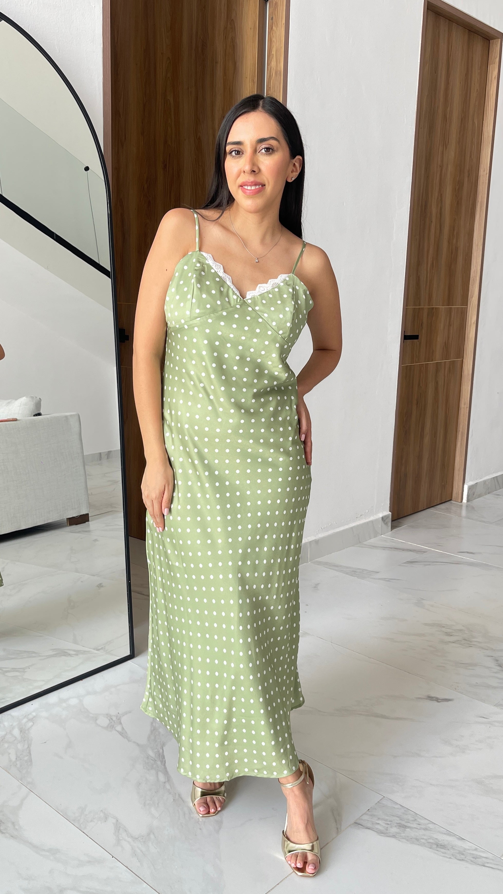 Vestido Satín