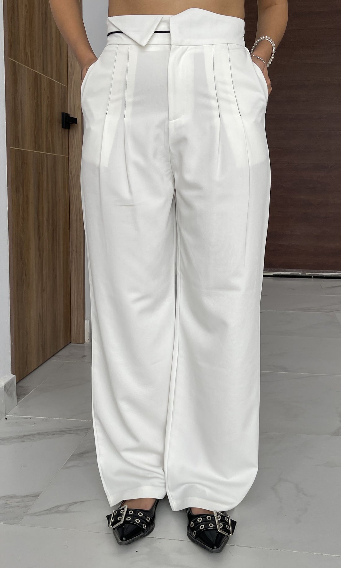 Pantalón Blanco