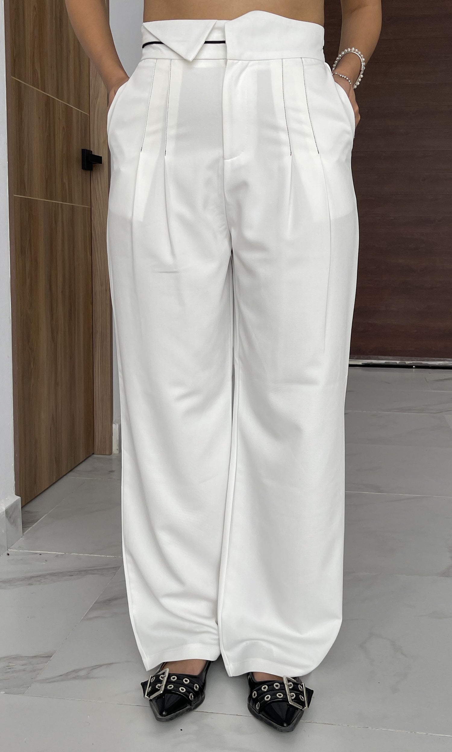 Pantalón Blanco